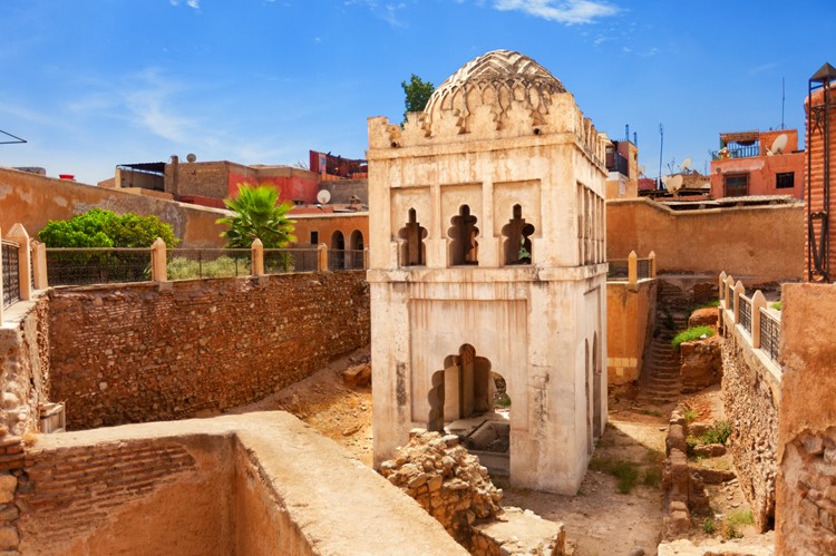 De kouba van de Almovariden - Marrakech - Marokko